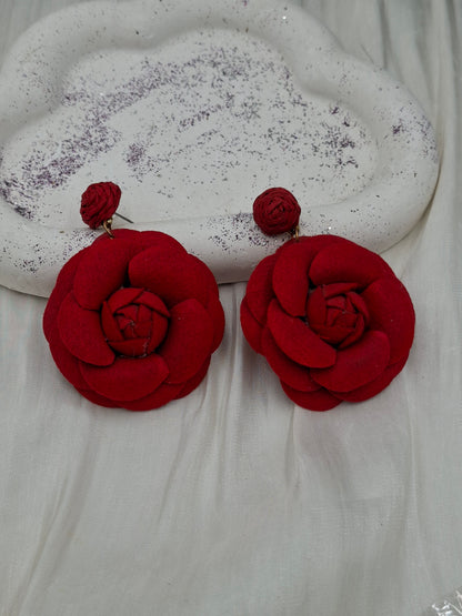 Rosebud Earrings