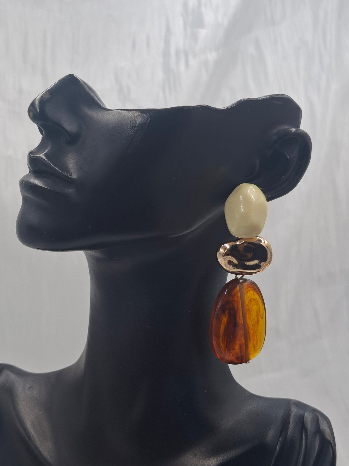 Pebble Statement Earrings