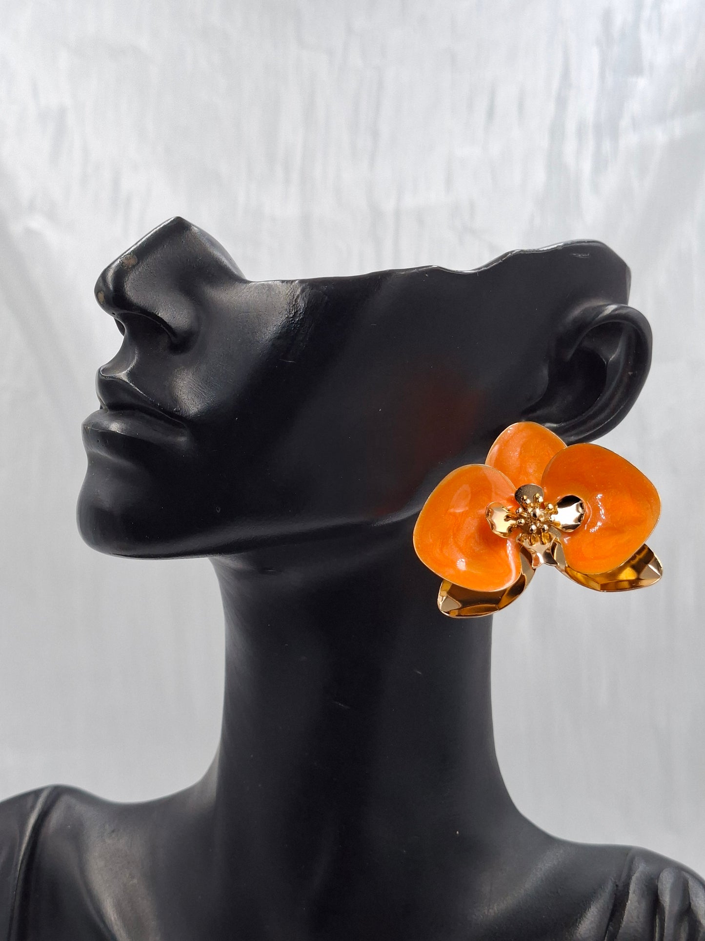 Orchid Petal Earrings