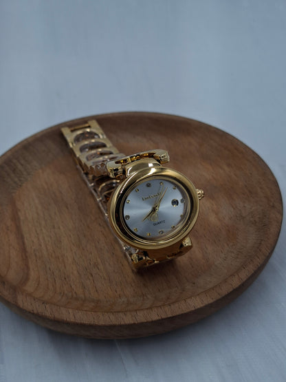 Gold Buckle Wristwatch