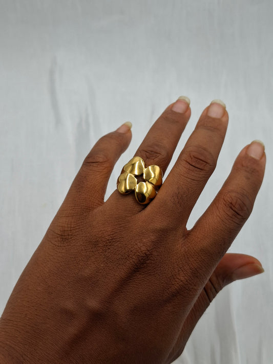 4 Hearts Ring (size 7)