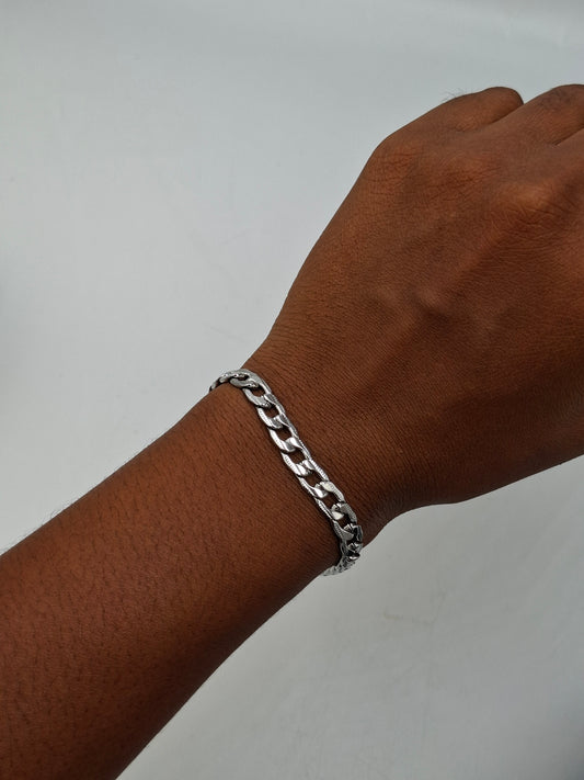 Brush Cuban Bracelet