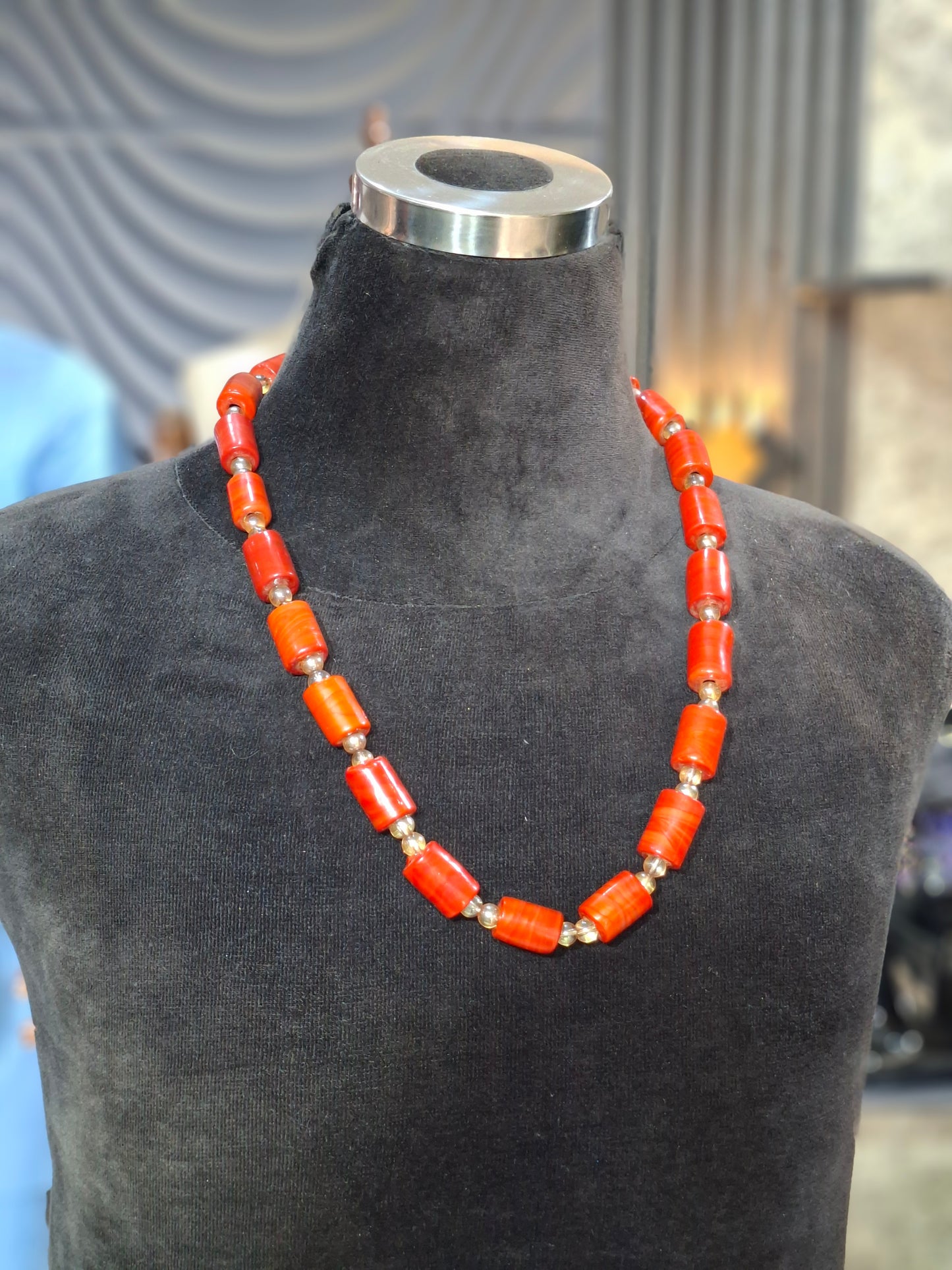 Traditional Coral Bead Set