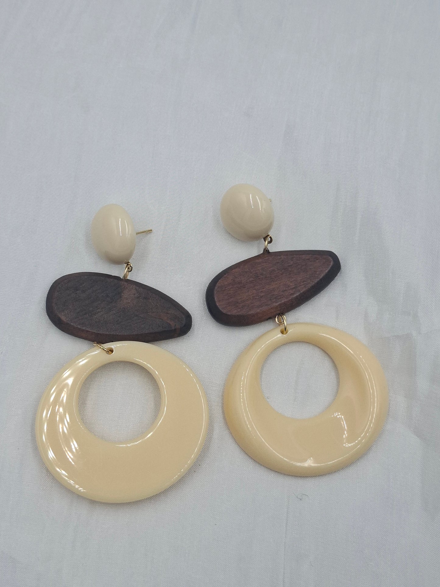 Geometric Resin Earrings