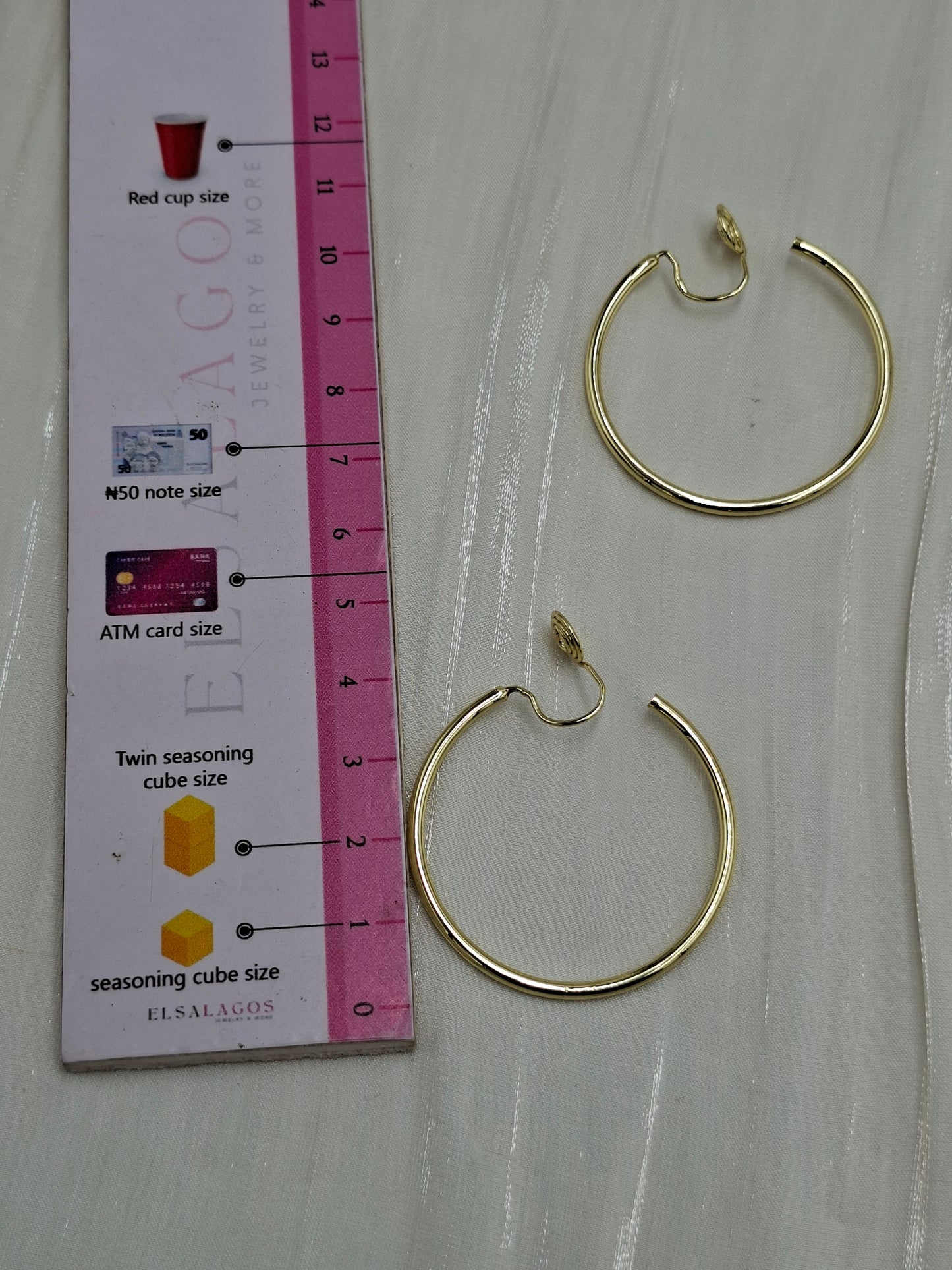 Stella Clip On Hoops