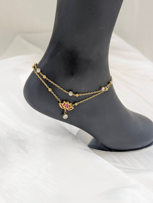 Lily Anklet