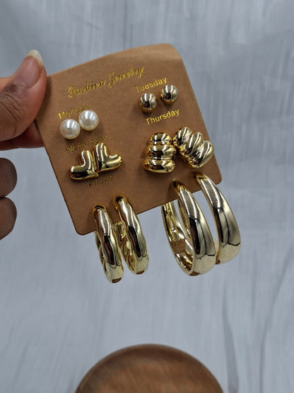Set 03 Acrylic Earrings Pack