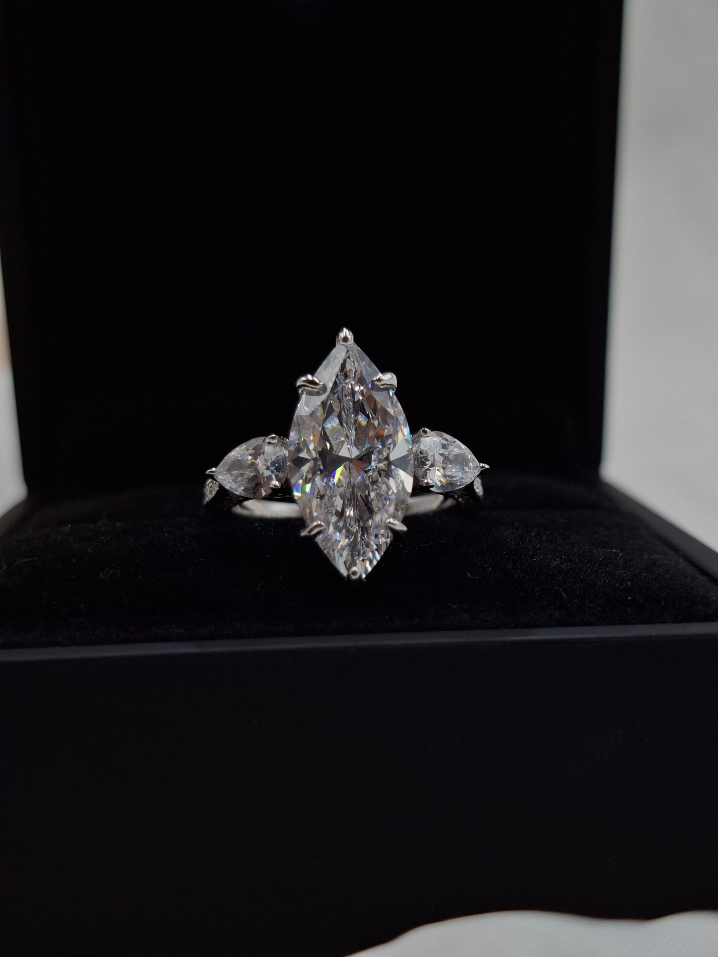 Valencia Moissanite Ring (size 5)
