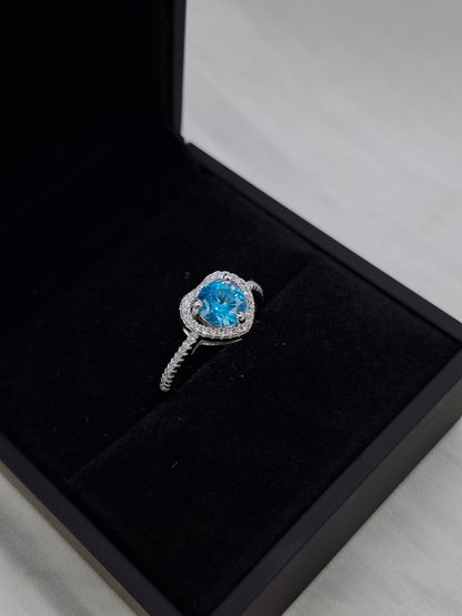 Blue Aurora Ring