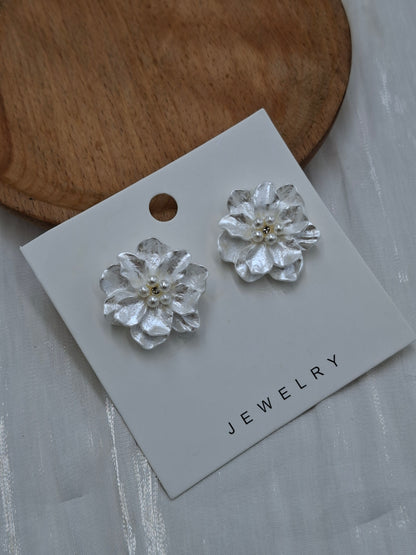 Camelia Clip On Earrings
