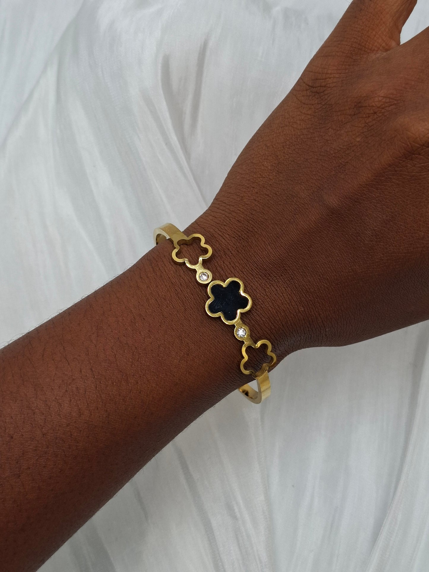 Five Leaf Clover Bangle