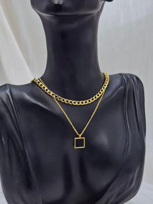 Layered Cuban Necklace