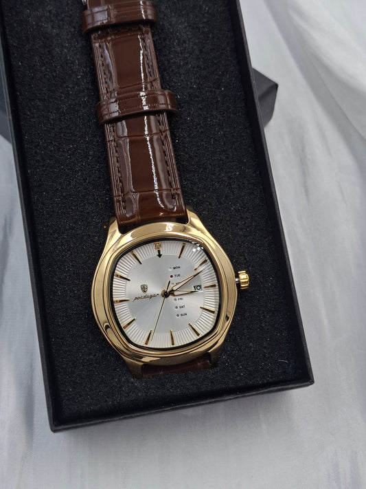 01 Brown Poedagar Wristwatch