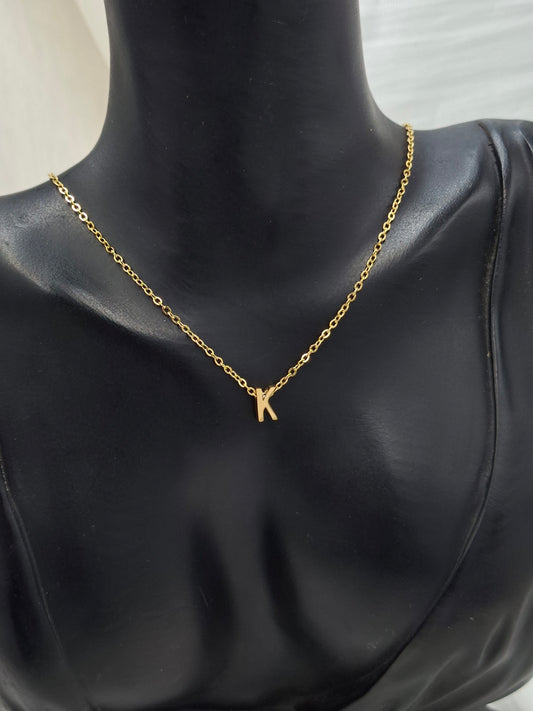 Letter K Necklace