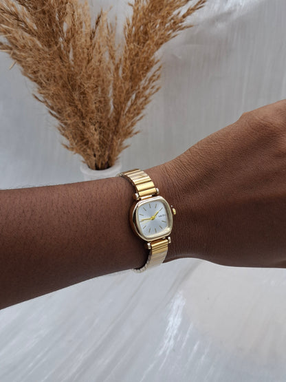 Naidu Petite Square Wristwatch