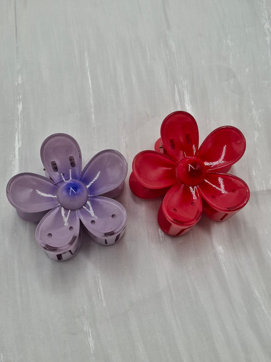 Flower Claw Clip