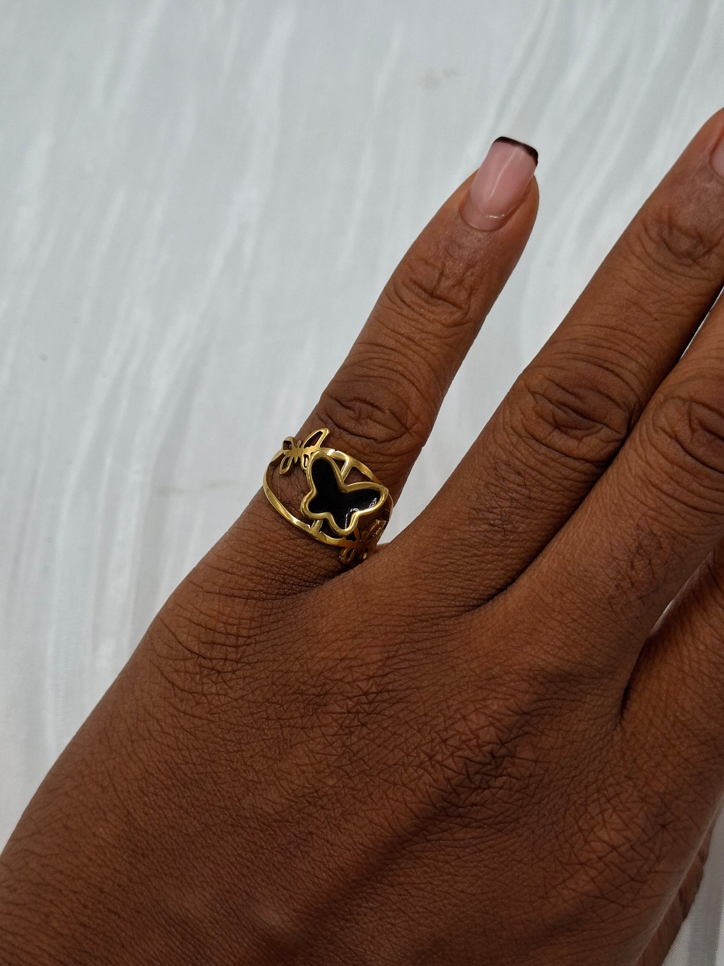Trio Butterfly Ring (size 6)