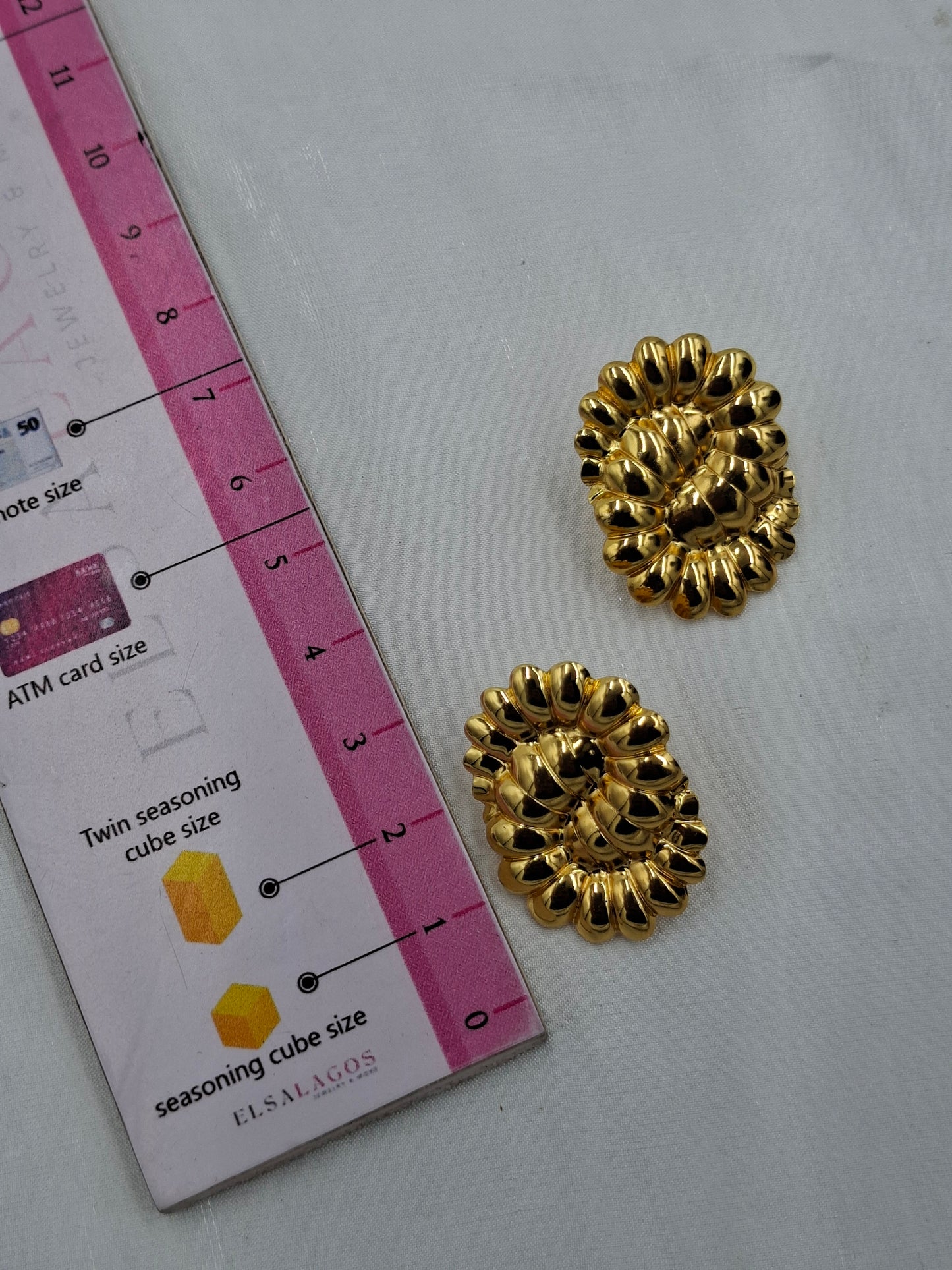 Gold Spiral Earrings