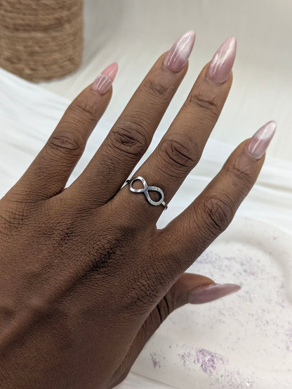 Infinity Ring (size 7-9)