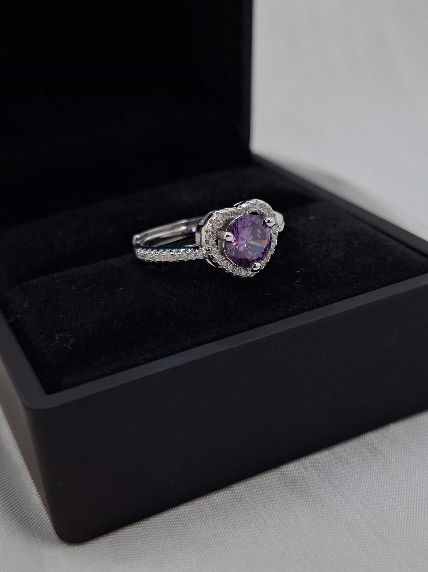 Purple Aurora Ring