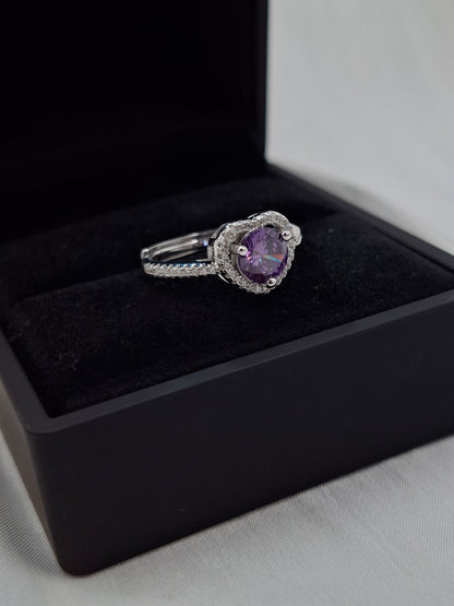 Purple Aurora Ring