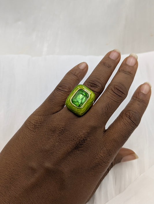 Emerald Ring (size 8)