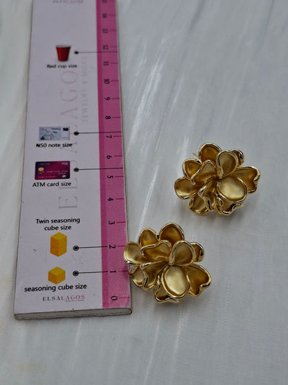 Gold Bloom Earrings