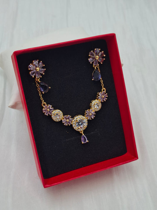 Dahlia Necklace Set