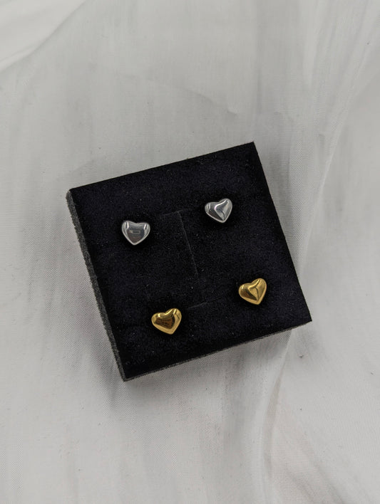 Mini Heart Earrings