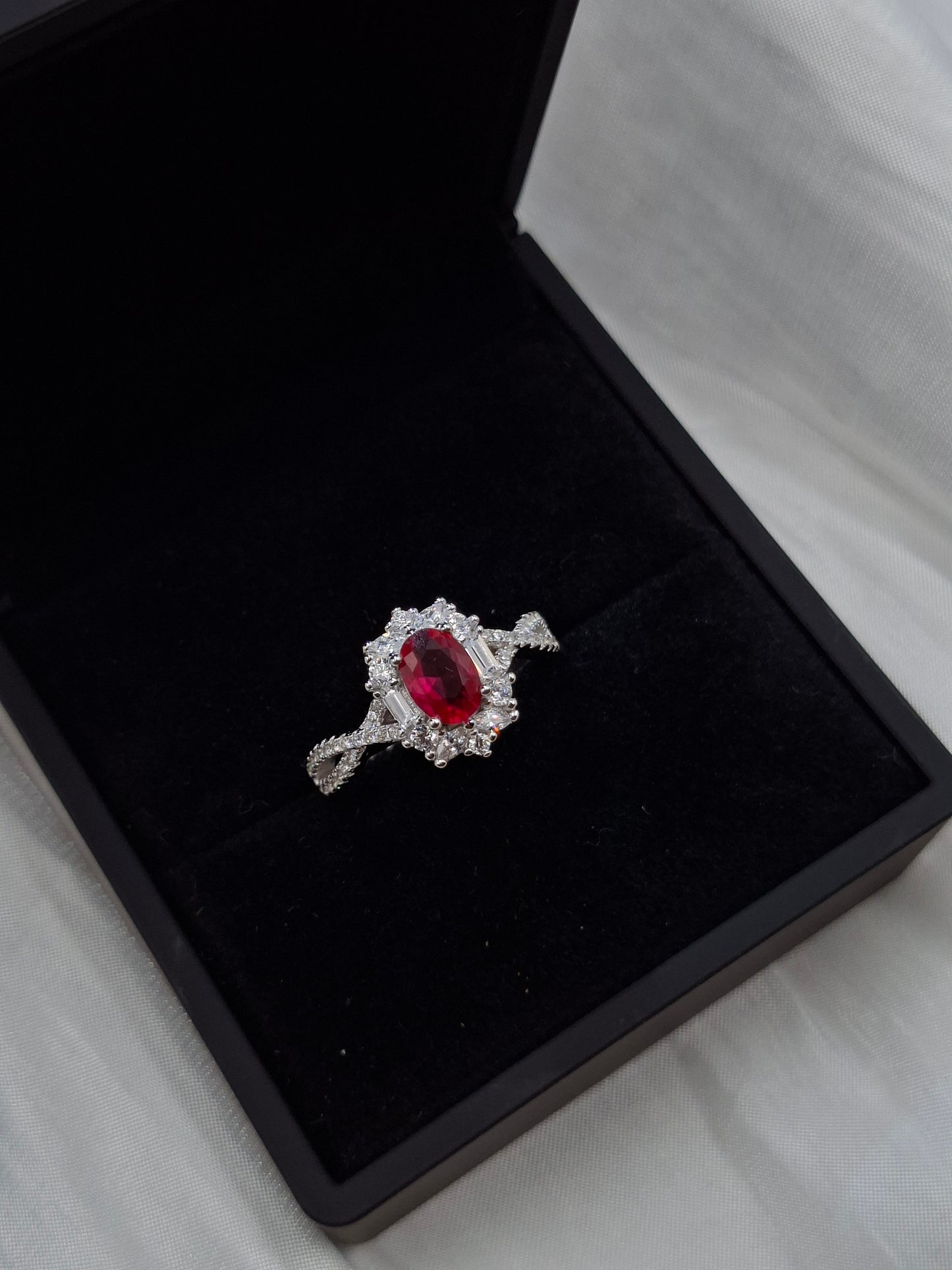 Scarlet Radiance Ring