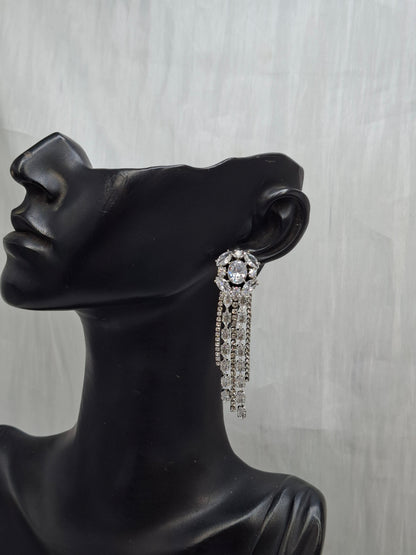 Silver Jellyfish Earrings