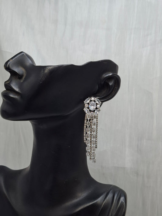 Silver Jellyfish Earrings