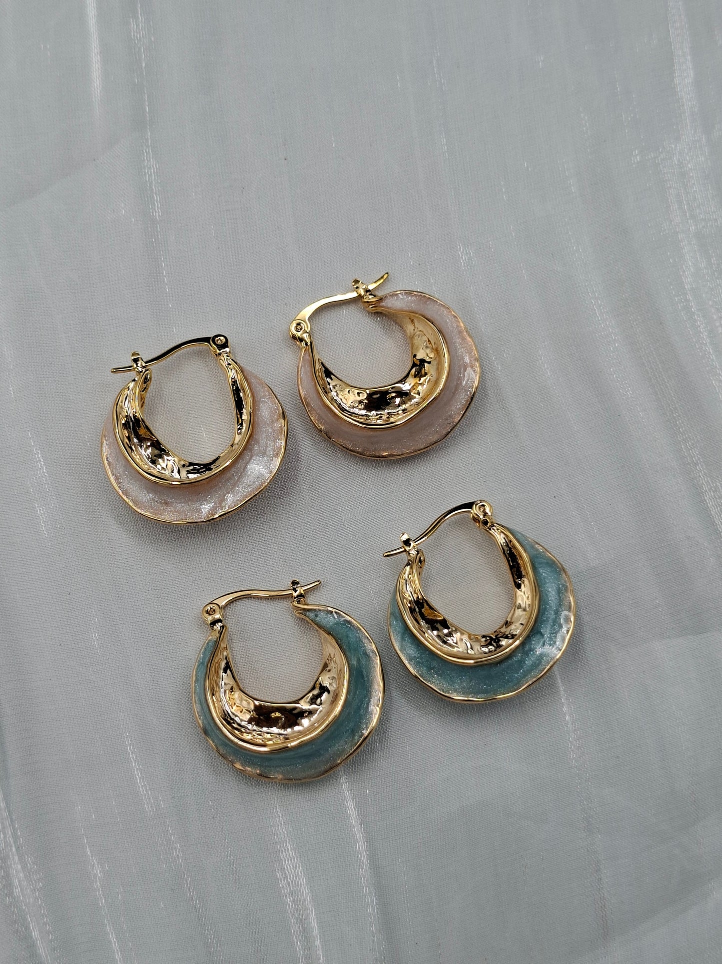 Irregular Crescent Hoops