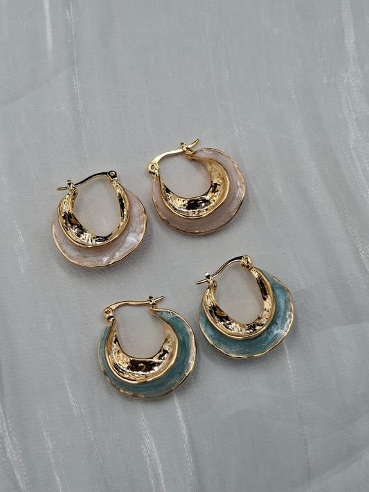 Irregular Crescent Hoops