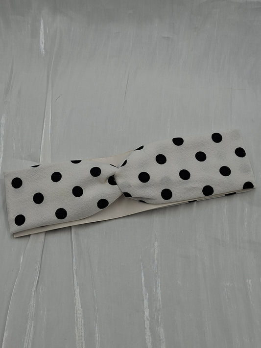 Polka Dot Twist Hairband