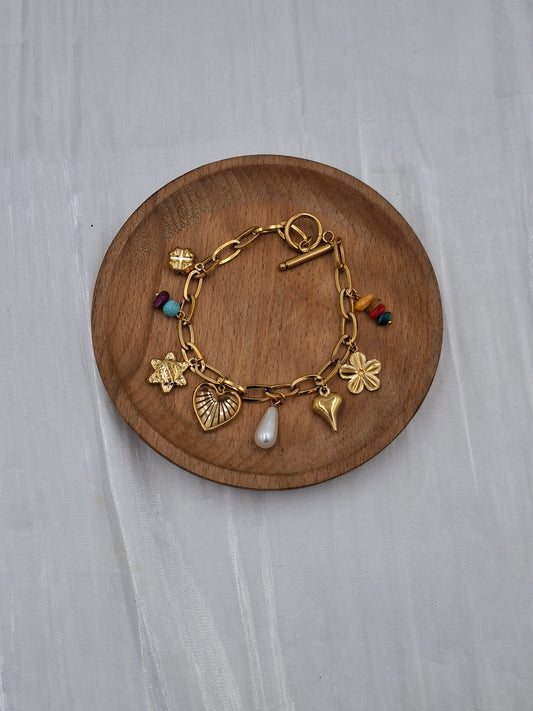 Multi Element Charm Bracelet