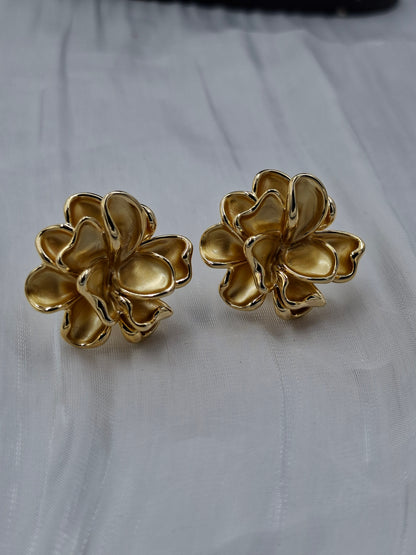 Gold Bloom Earrings