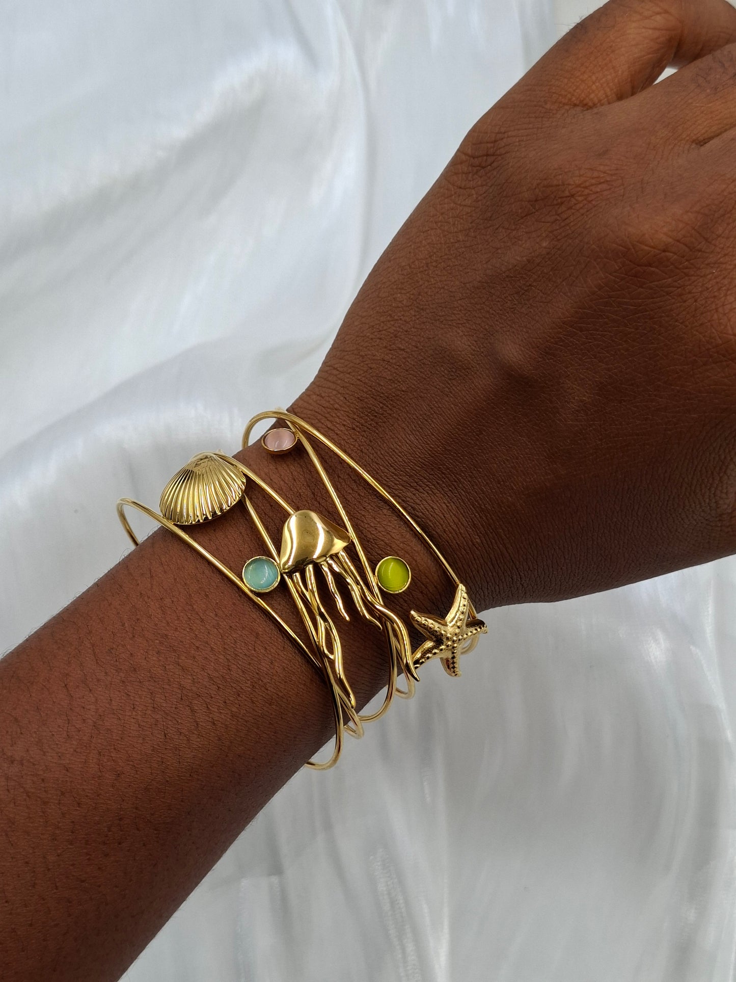 Beach Mesh Bangle