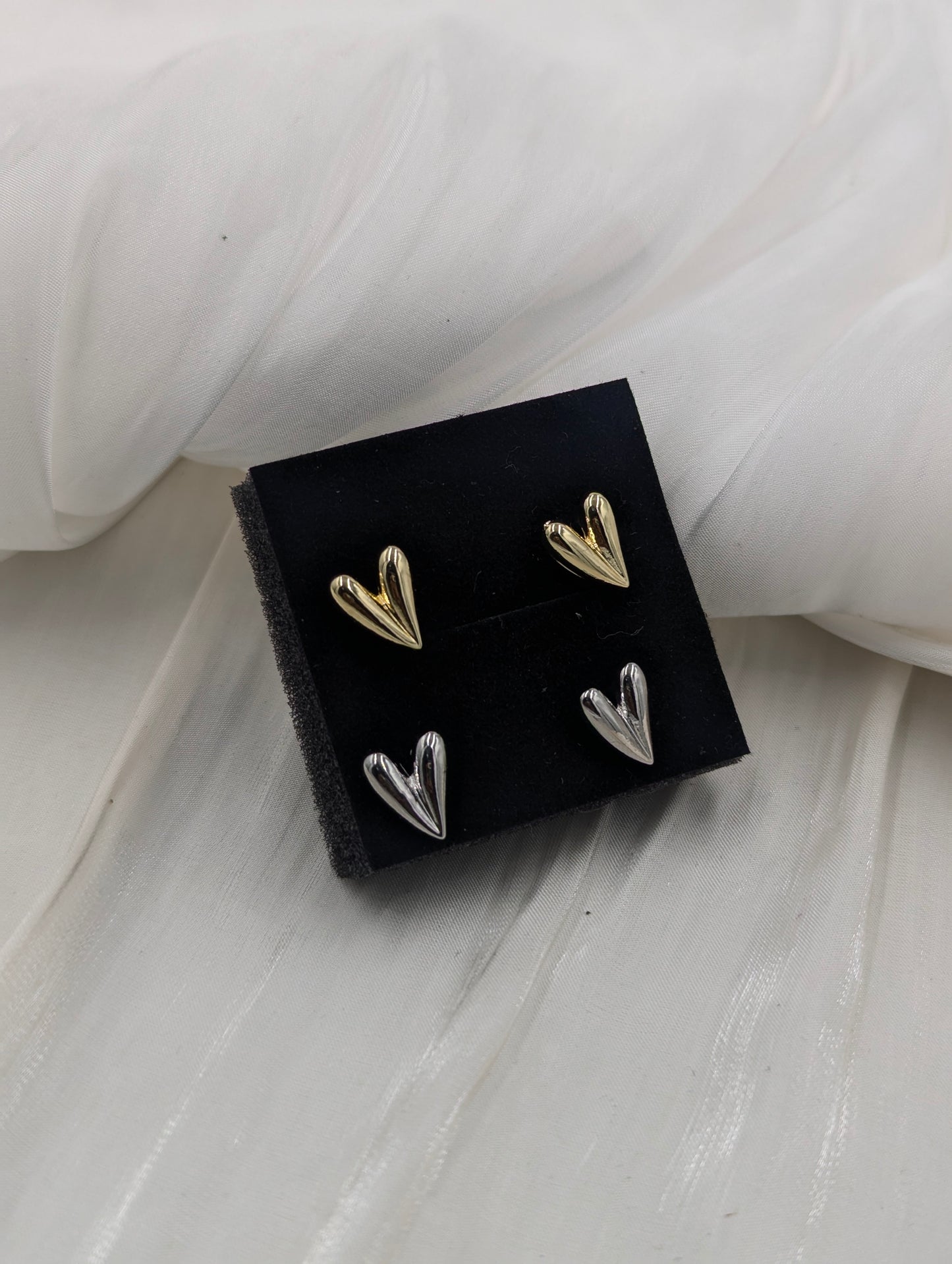 Heart Studs