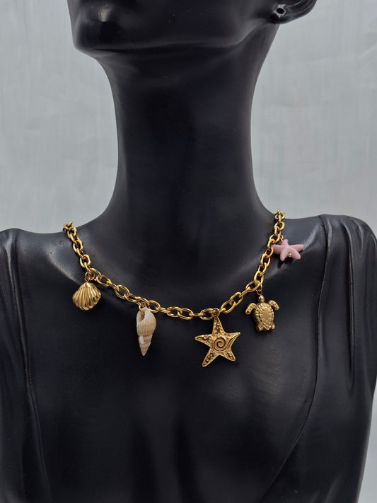 Ocean Charm Necklace