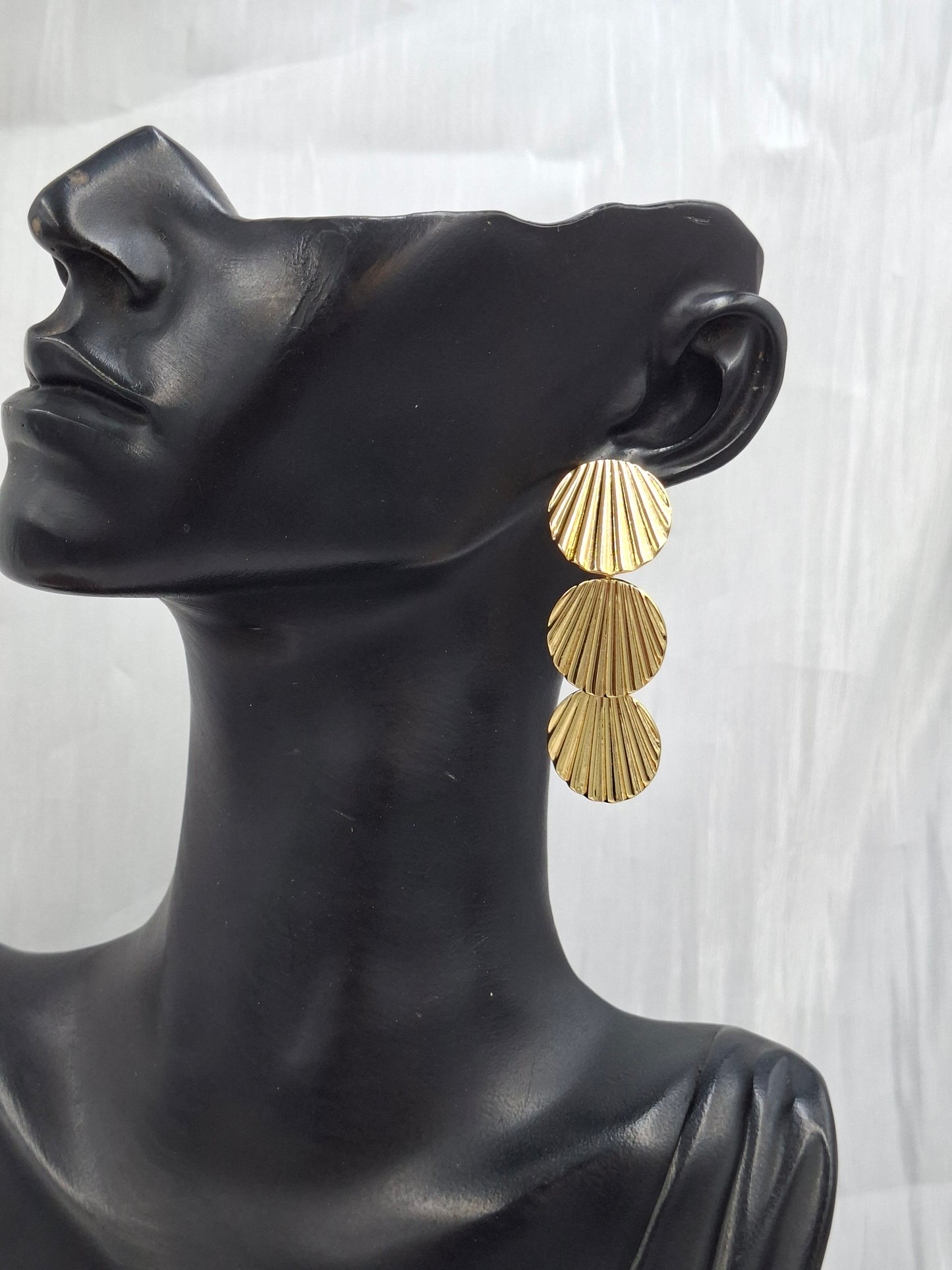 Layered Shell Earrings