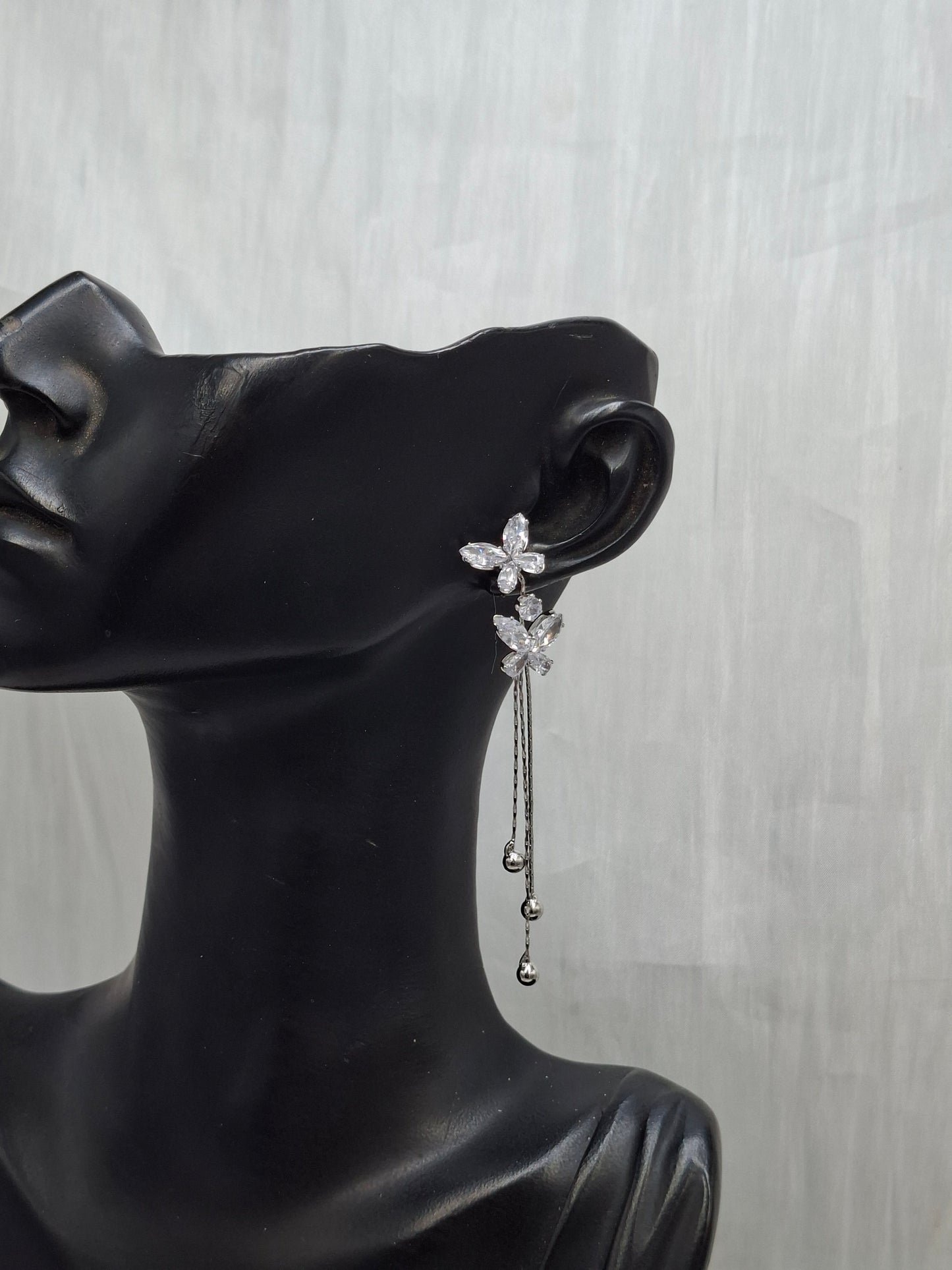 Butterfly Tassel Earrings