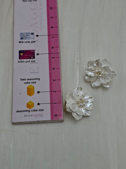 Camelia Clip On Earrings
