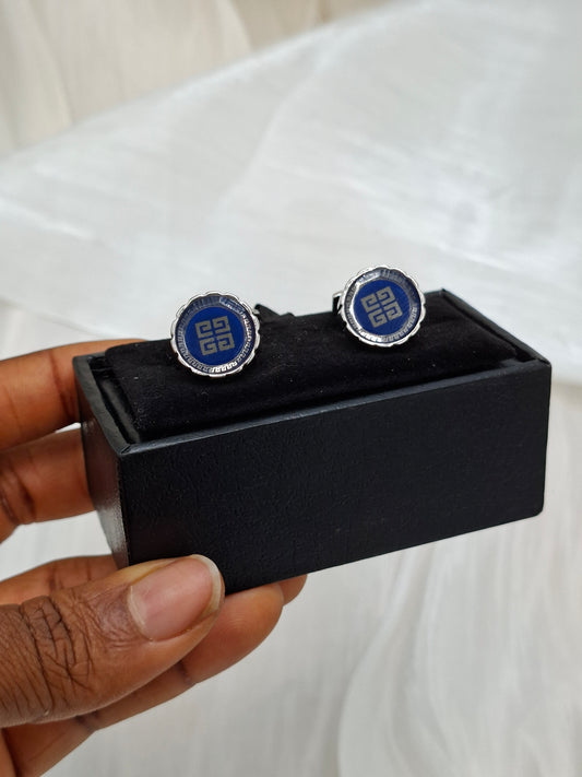 Blue Cufflinks