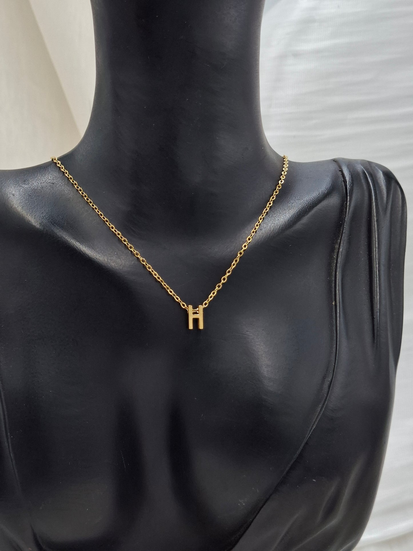 Letter H Necklace