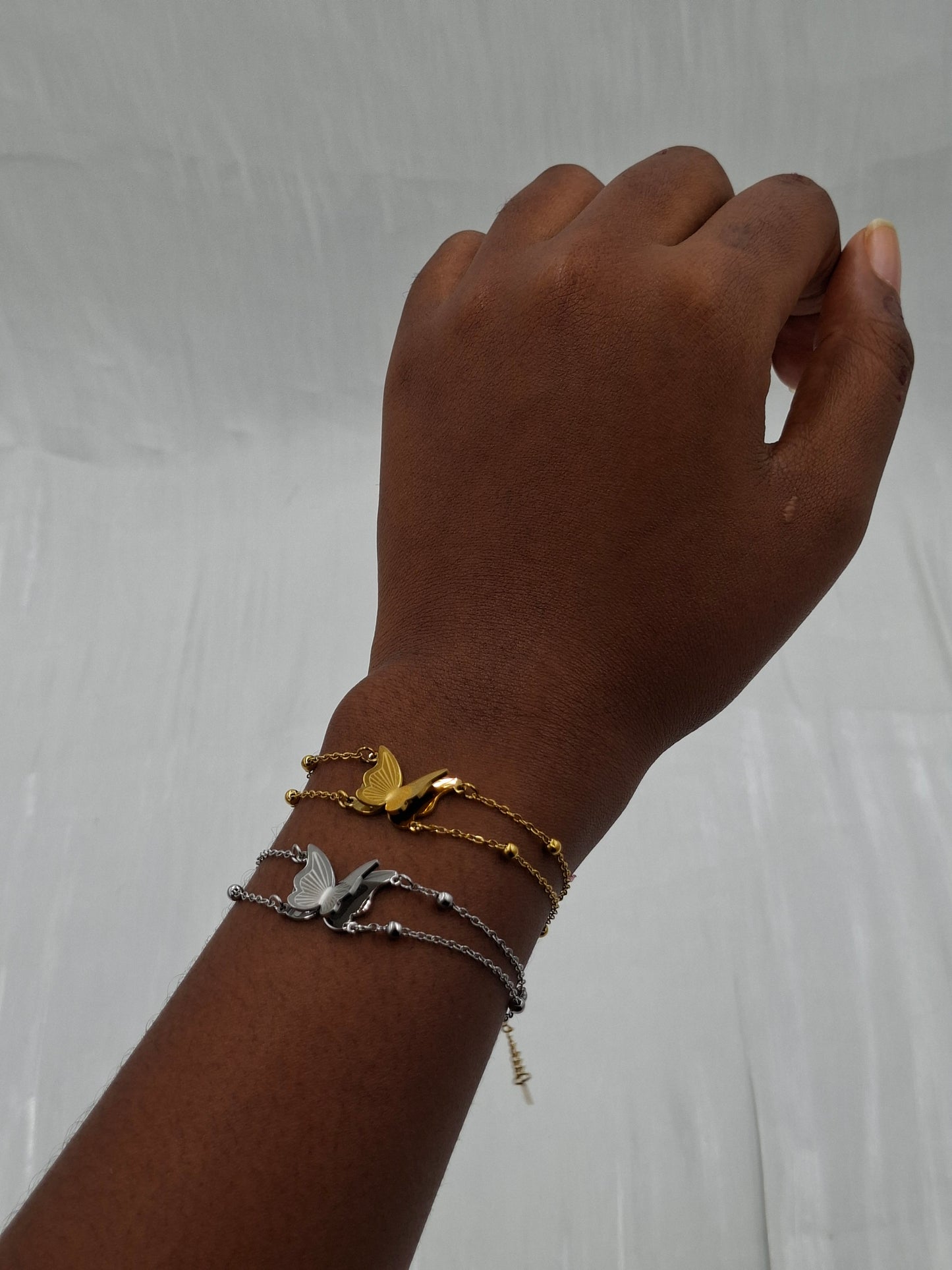 Layered Wing Bracelet