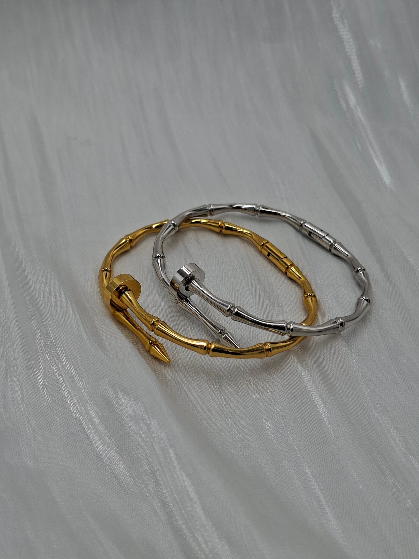 Bamboo Nail Bangle