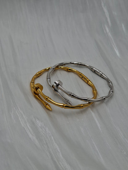 Bamboo Nail Bangle