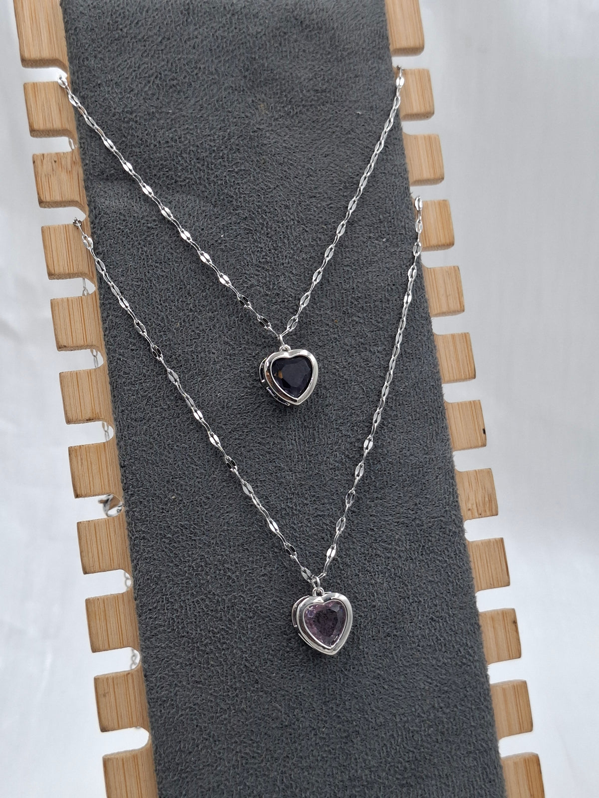 Glass Heart Necklace