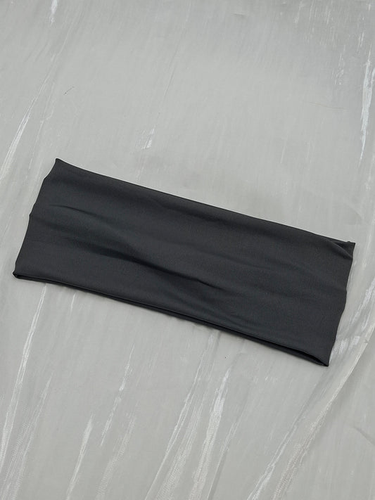 Plain Grey Hairband